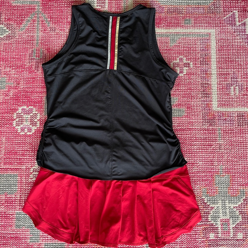 Lucky in love tennis outfit